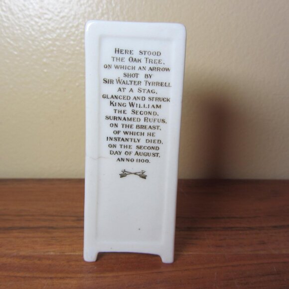 W.H. Goss crested heraldry china vintage Rhosneigr (GC059 Grace) - Picture 11 of 15